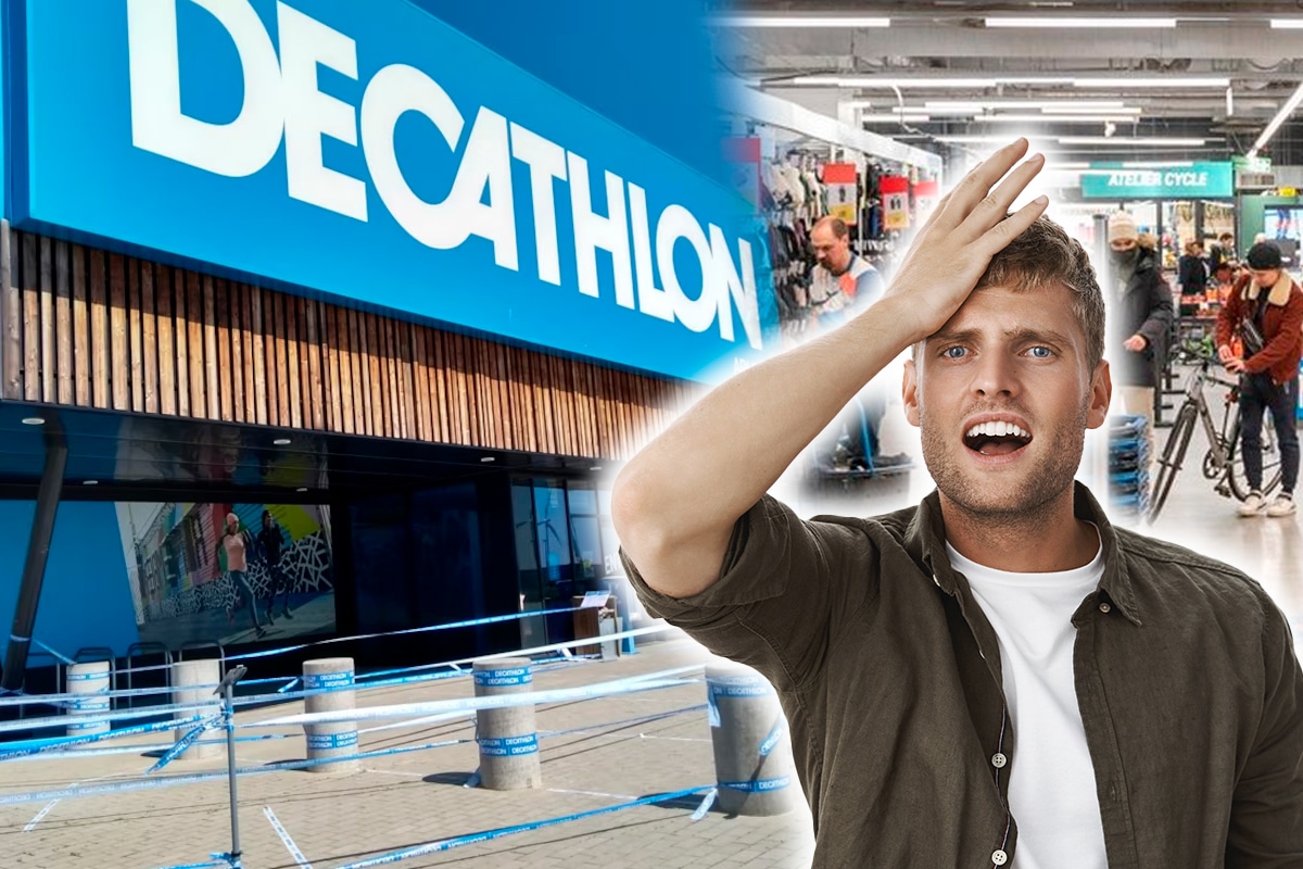decathlon magasin homme choque