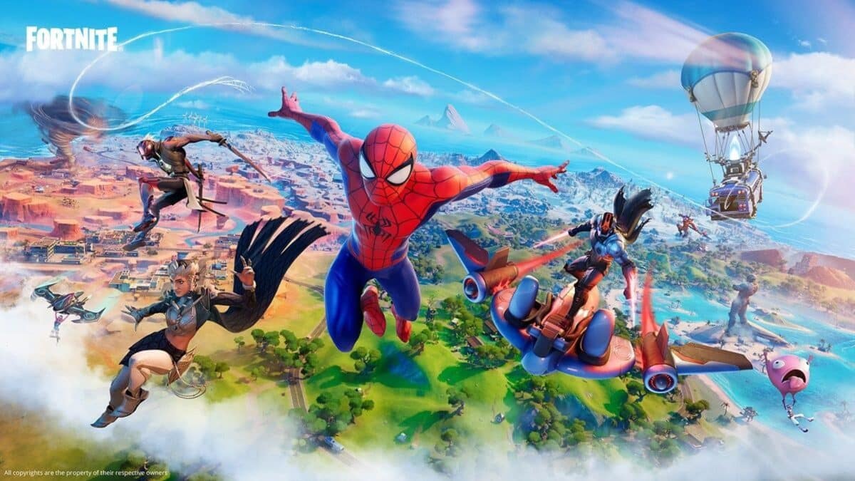 fortnite spiderman