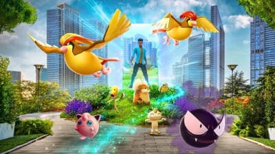 pokemon go affichage