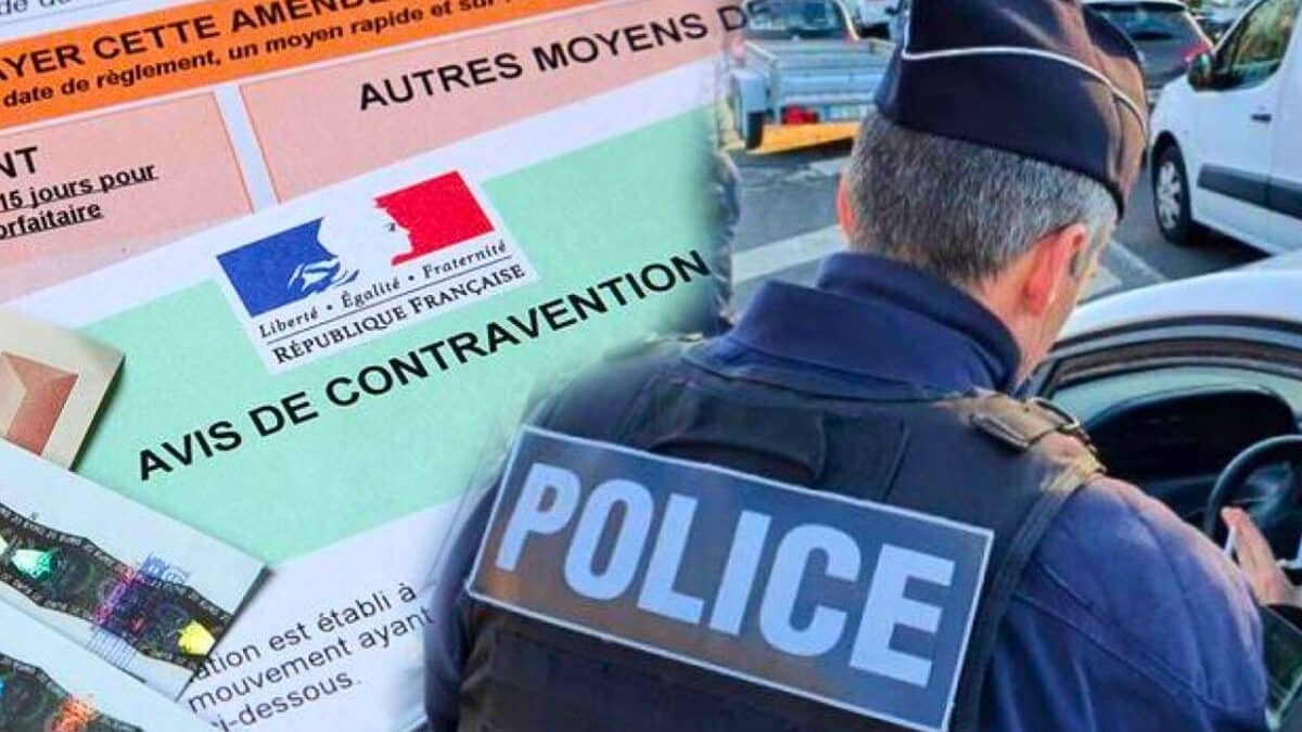 policier amende contravention