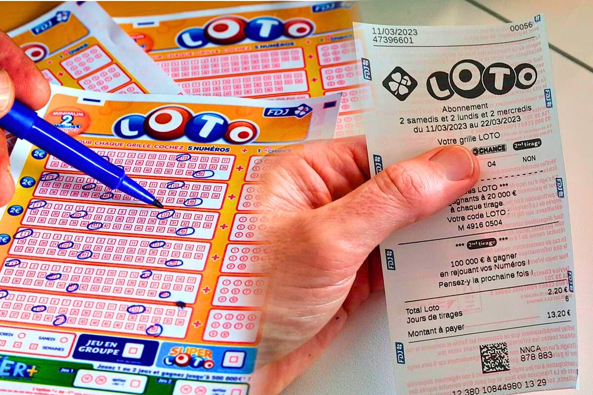 LOTO ticket gagnant