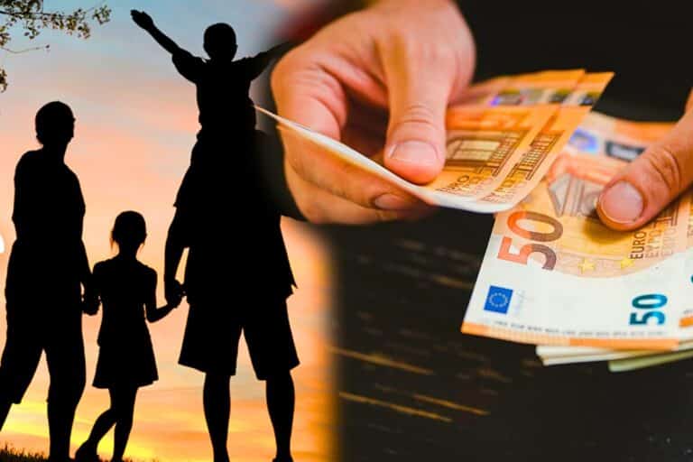 argent billets famille