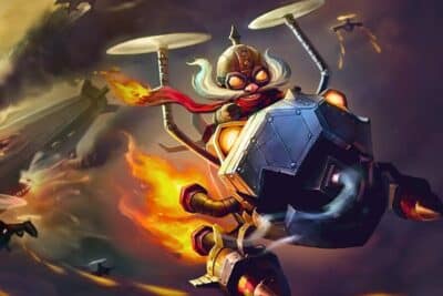 corki lol splashart
