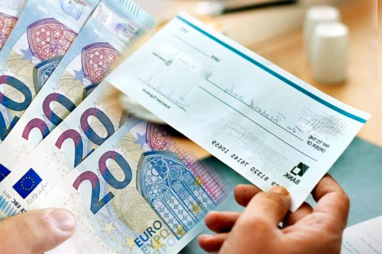cheque sans provision argent