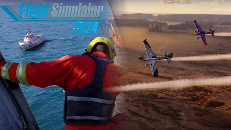 flight simulator 2024 animaux