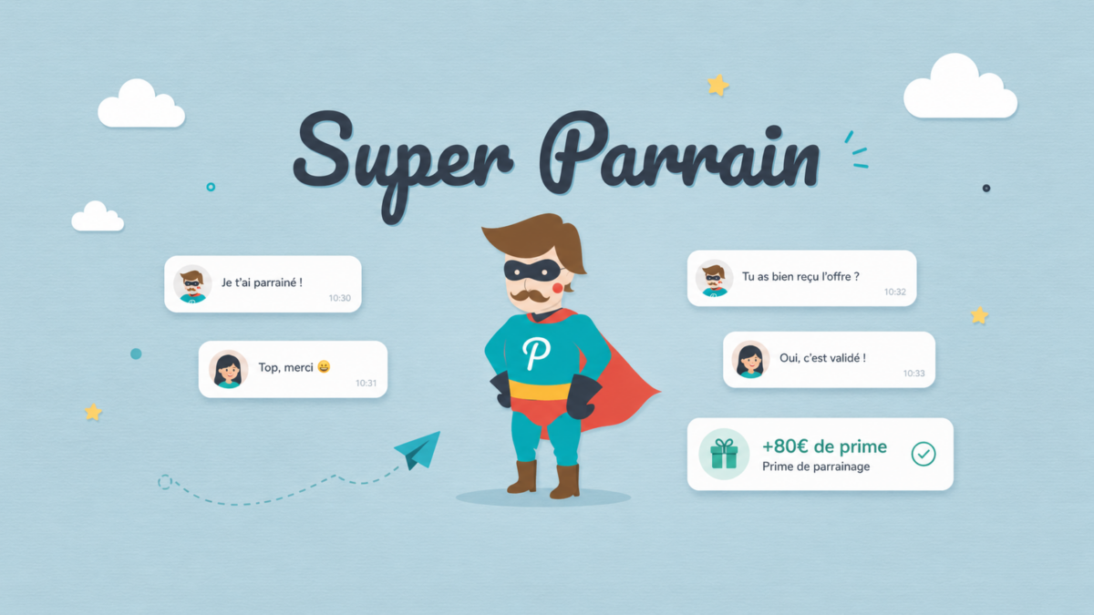 Image qui représente la plateforme en ligne Super Parrain